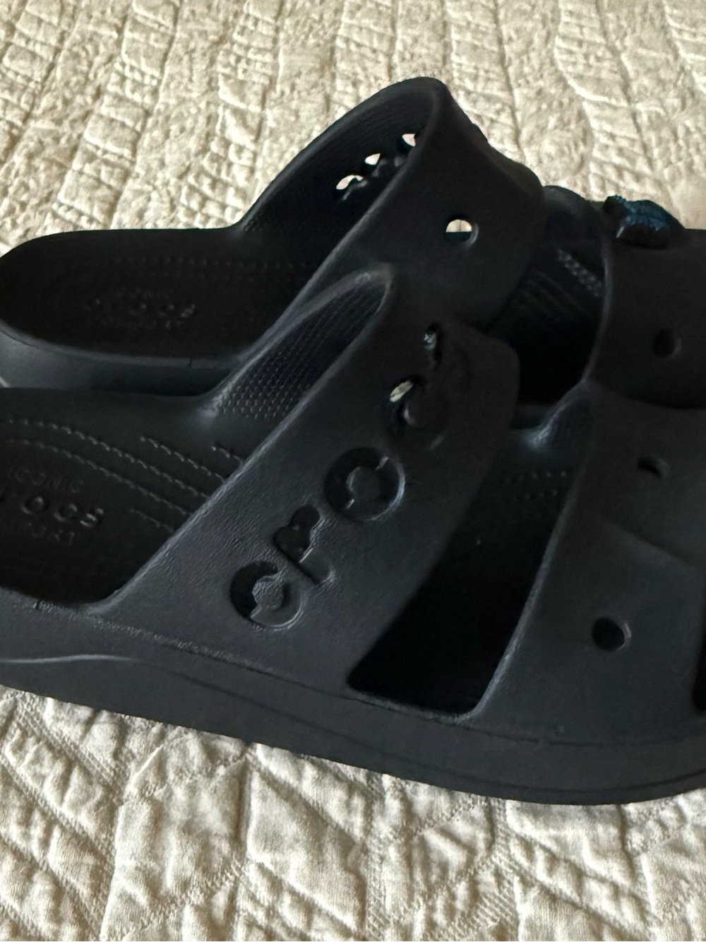 CROCS Black Slip-OnSandals